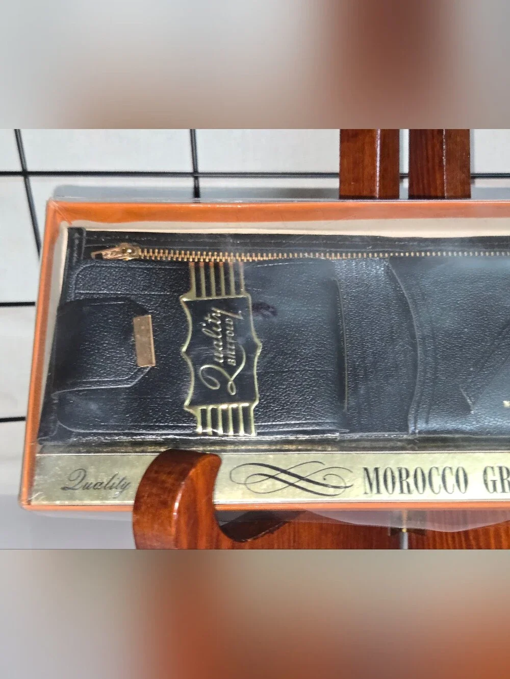 Vintage Don Lualdo Leather Wallet Set